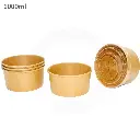 1000ml Kraft Paper Salad Bowl 300/ctn