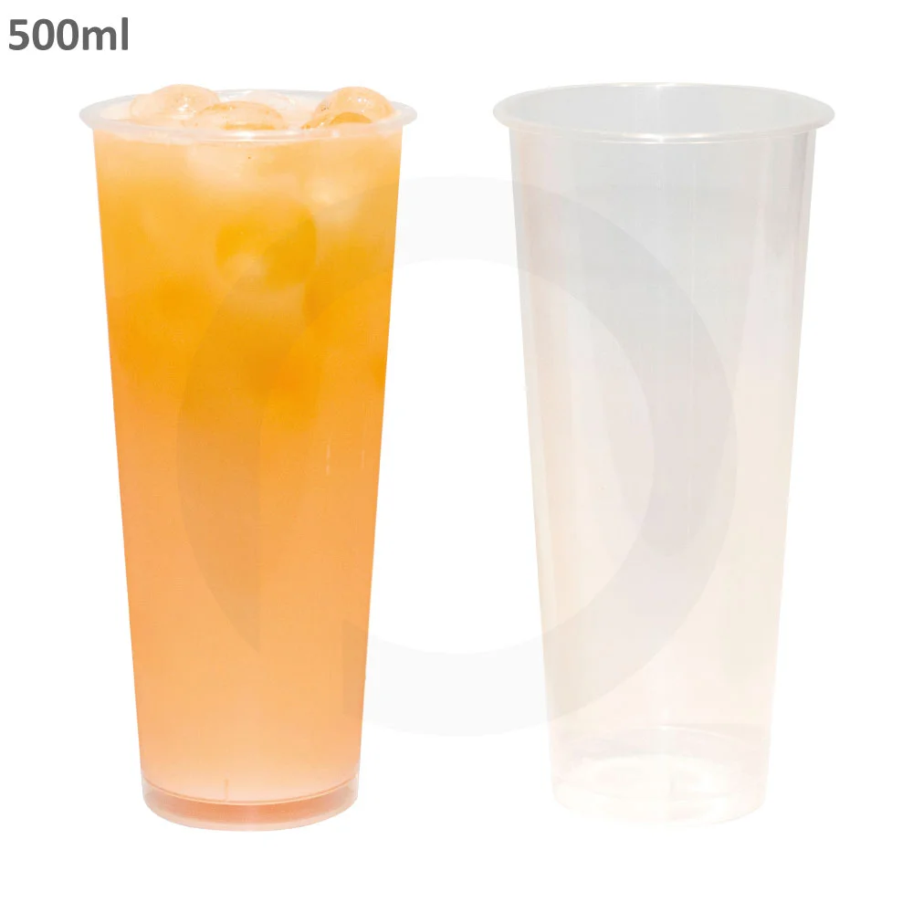 500ml/80mm PP Plastic Cup 500/ctn