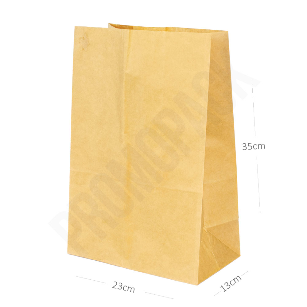 Kraft Paper Bag No Handle 23×13×35Hcm 200/ctn