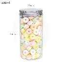 500ml/70mm PET Plastic Jar Alu Cap 100/ctn