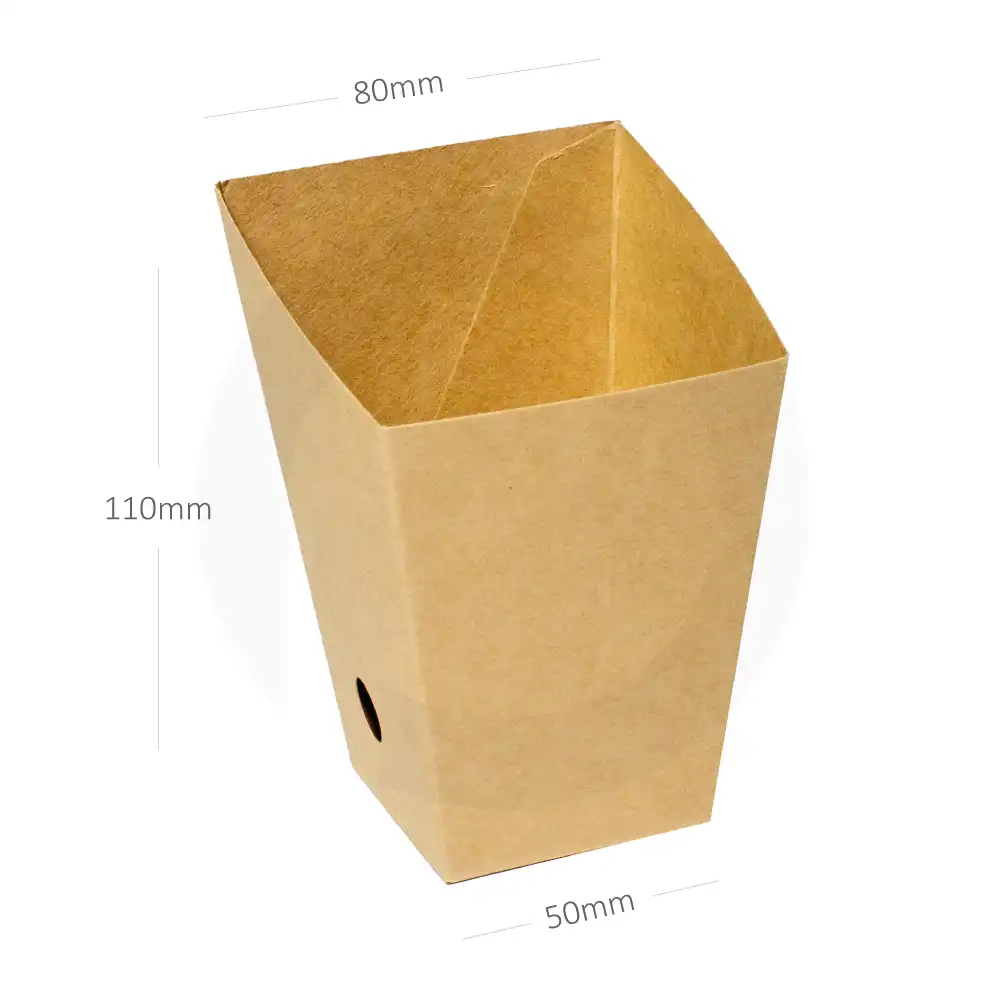 Fries Kraft Paper Box 500/ctn