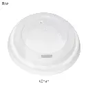 62mm PS Plastic White No Cap Lid 1000/ctn