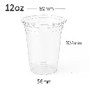 12oz/92mm PET Plastic Cup 1000/ctn