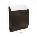 Black - #1 Satchel White Paper Bag 1000/ctn