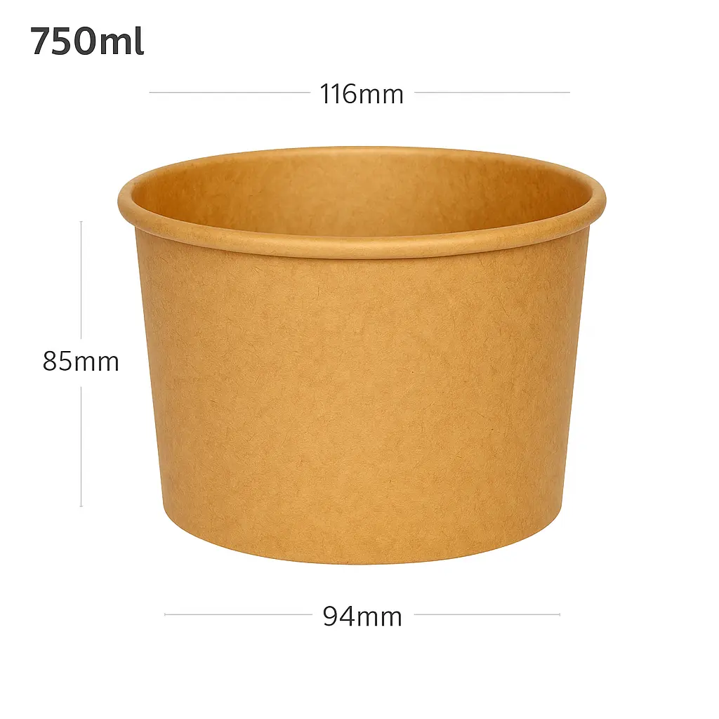 115mm PP Plastic Soup Cup Lid 500/ctn