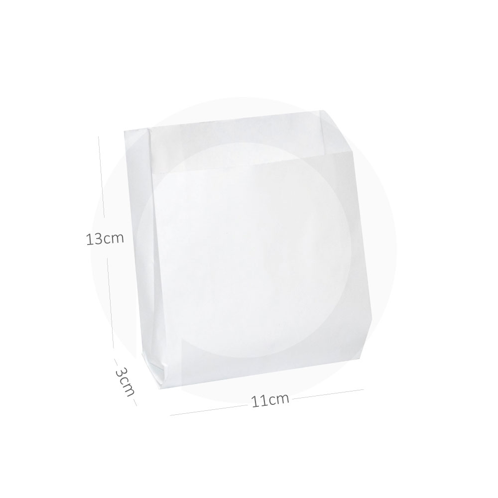[042013] #1 Satchel White Paper Bag 1000/ctn