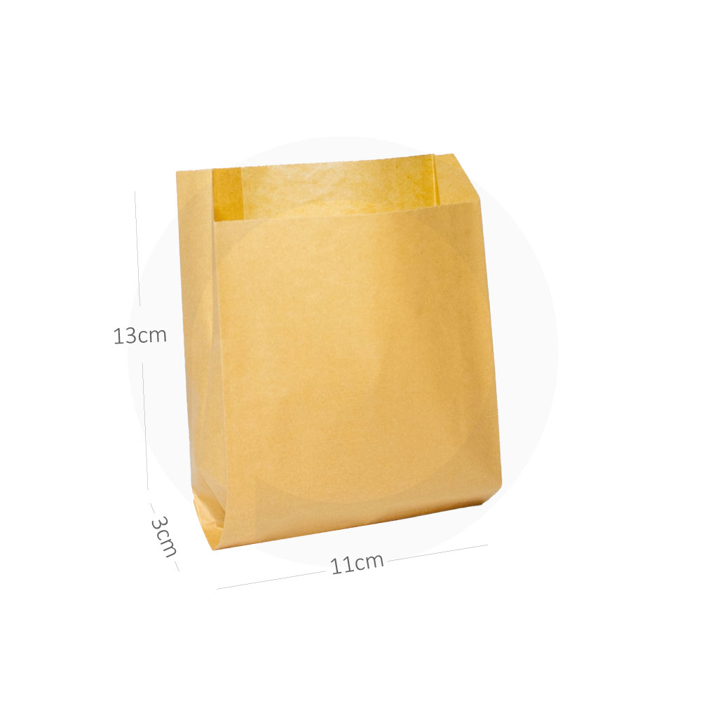 [001024] #1 Satchel Kraft Paper Bag 1000/ctn