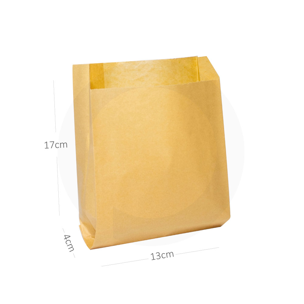 [076044] #3 Satchel Kraft Paper Bag 1000/ctn